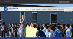 Desktop Screenshot of montevista.creightonschools.org